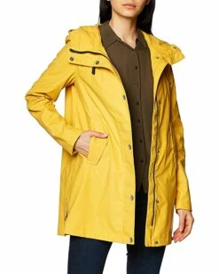 Nautica Women's Aline Rubber Rain Coat | Coats & Outerwear