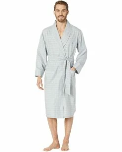 Nautica Windowpane Plaid Robe | Sleepwear