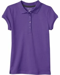 Nautica Girls' School Uniform Short Sleeve Pique Polo | Shirts & Tops -Nautica sales 2022 71YjJsfVBnL. AC SR736920