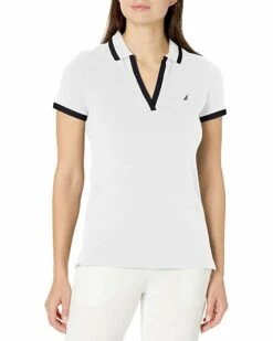 Nautica Women's Stretch Cotton Polo Shirt | Shirts & Tops -Nautica sales 2022 71Z0gmfvL2L. AC SR736920