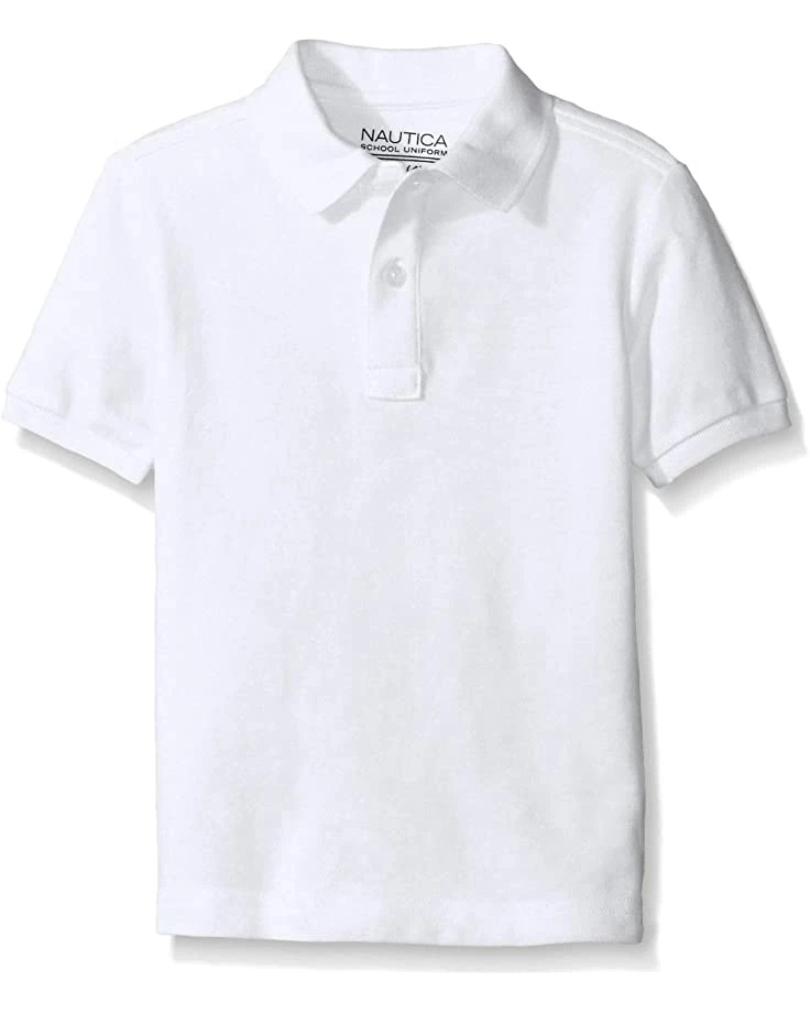 Nautica Boys' School Uniform Short Sleeve Pique Polo | Shirts & Tops 6 Nautica Boys' School Uniform Short Sleeve Pique Polo | Shirts & Tops - Image 6