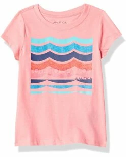 Nautica Girls' Short Sleeve Stripe Fashion Dress | Shirts & Tops -Nautica sales 2022 71aeXzOE5L. AC SR736920