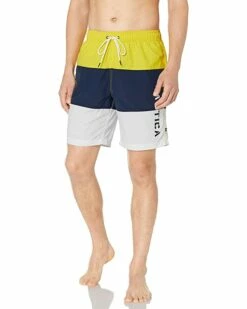 Nautica Men's Standard Quick Dry Classic Logo Tri-Block Series Swim Trunk | Swimwear 13 Nautica Men's Standard Quick Dry Classic Logo Tri-Block Series Swim Trunk | Swimwear -Nautica sales 2022 71bY5bWX0KL. AC SR736920