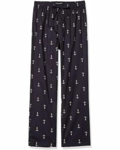 Men's Nautica Men's Comfort Space Dye Sleep Pants Sleepwear, -navy, Small