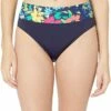 Nautica Women's High Rise Core Transformable Wide Waist Band Bikini Bottom Swimsuit | Swimwear