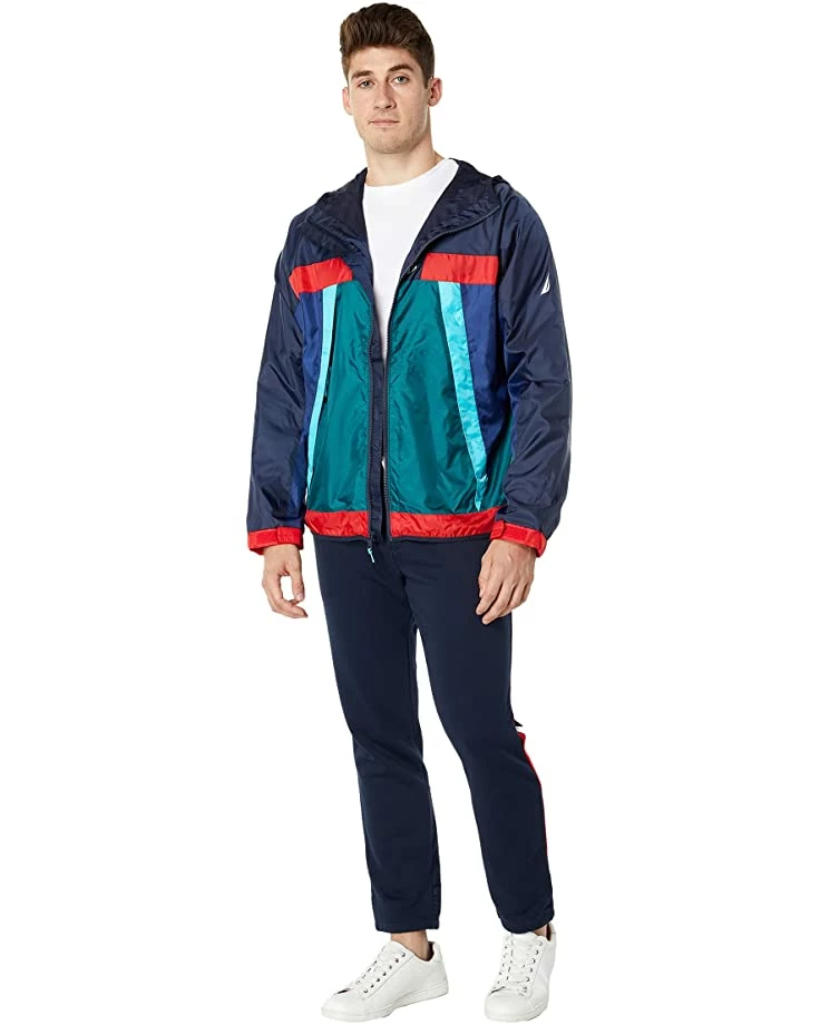 Nautica Color-Block Hooded Windbreaker | Coats & Outerwear 5 Nautica Color-Block Hooded Windbreaker | Coats & Outerwear - Image 5