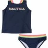 Nautica Girls Tankini Swim Suit with 50+ Sun Protection | Swimwear
