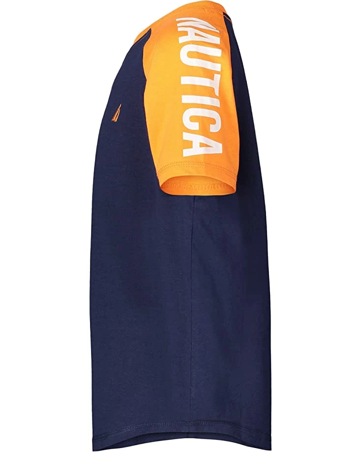 Nautica Boys' Short Sleeve Colorblock T-Shirt | Shirts & Tops 2 Nautica Boys' Short Sleeve Colorblock T-Shirt | Shirts & Tops - Image 2