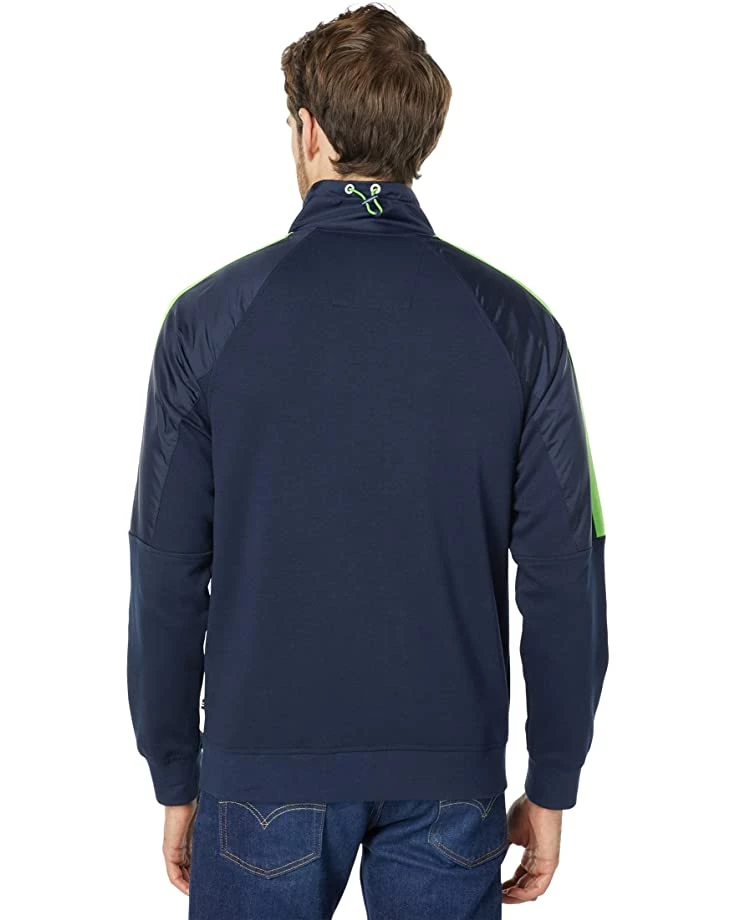 Nautica Color-Block Raglan Full Zip Sweatshirt | Hoodies & Sweatshirts 2 Nautica Color-Block Raglan Full Zip Sweatshirt | Hoodies & Sweatshirts - Image 2