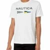 Nautica Men's Sustainably Crafted Logo Signal Flag Graphic T-Shirt | Shirts & Tops