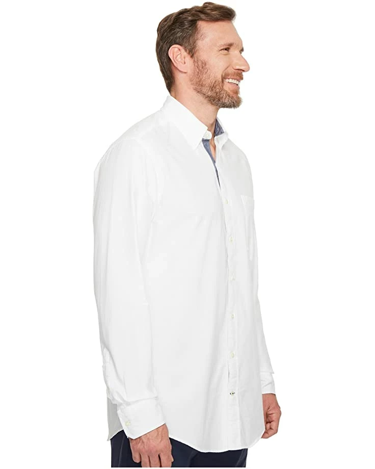 Nautica Big & Tall Big & Tall The Hitch Long Sleeve Oxford Woven Shirt | Shirts & Tops 4 Nautica Big & Tall Big & Tall The Hitch Long Sleeve Oxford Woven Shirt | Shirts & Tops - Image 4