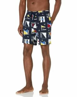 Nautica Men's Soft Knit 100% Cotton Elastic Waistband Sleep Lounge Short | Sleepwear -Nautica sales 2022 71iOJZ9VTL. AC SR736920