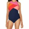 Nautica Squared Away High Neck Tankini | Swimwear