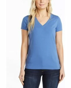 Nautica Women's Easy Comfort V-Neck Supersoft Stretch Cotton T-Shirt | Shirts & Tops -Nautica sales 2022 71jh56BOjnL. AC SR736920