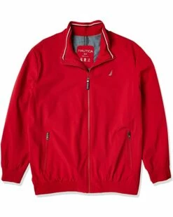 Nautica Men's Zip Up Bomber Jacket, Water and Wind Resistant | Coats & Outerwear