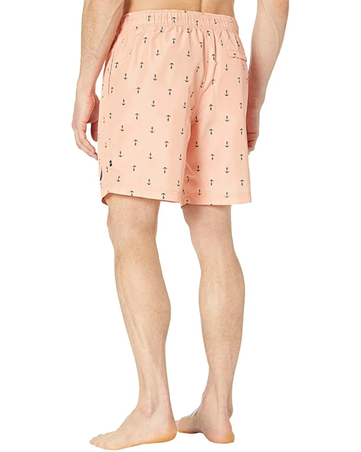 Nautica 8" Anchor Print Swim Shorts | Swimwear 2 Nautica 8" Anchor Print Swim Shorts | Swimwear - Image 2