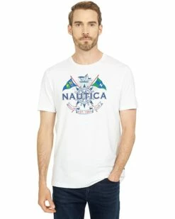 Nautica Short Sleeve Graphic Tee | Shirts & Tops