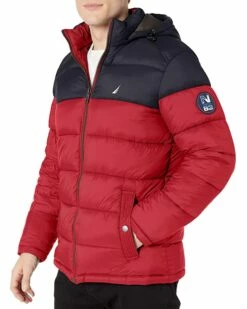 Nautica Men's Water Resistant Nylon Puffer Jacket | Coats & Outerwear -Nautica sales 2022 71oMiX65gL. AC SR736920