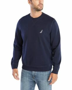 Nautica Men's Basic Crew Neck Fleece Sweatshirt | Hoodies & Sweatshirts -Nautica sales 2022 71p Y4VkhL. AC SR736920
