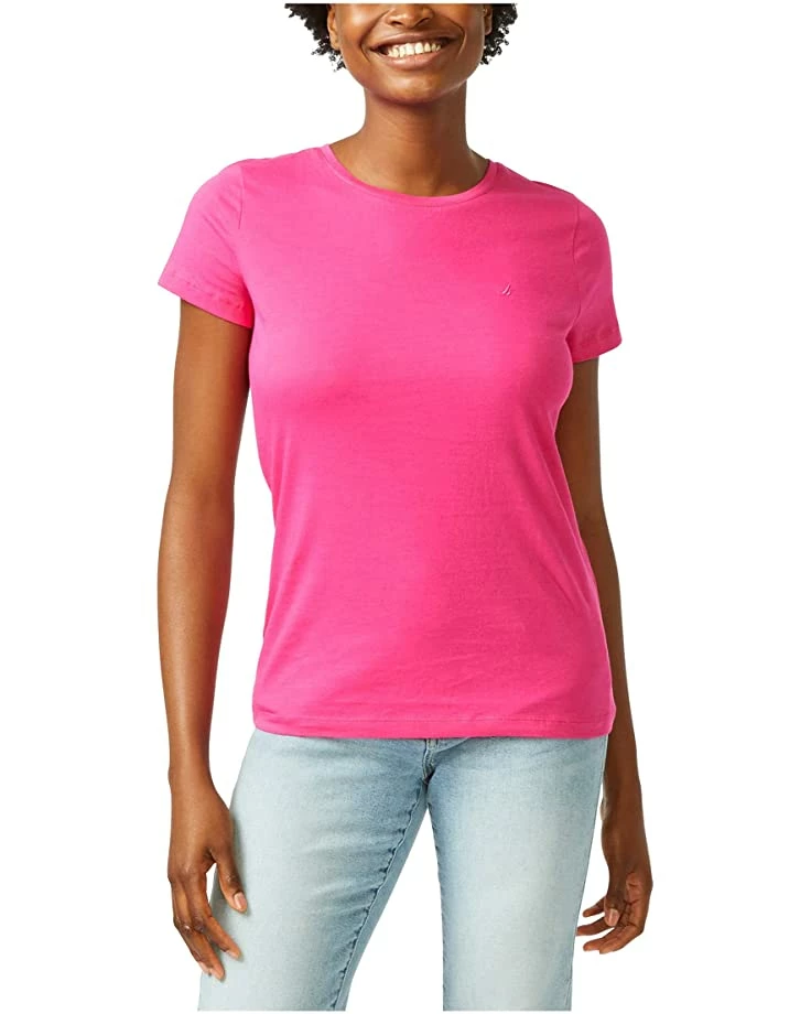 Nautica Women's Classic Fit Crew-Neck J-Class T-Shirt | Shirts & Tops 6 Nautica Women's Classic Fit Crew-Neck J-Class T-Shirt | Shirts & Tops - Image 6