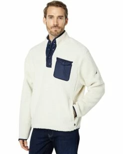 Nautica 1/4 Button Sherpa Fleece | Coats & Outerwear