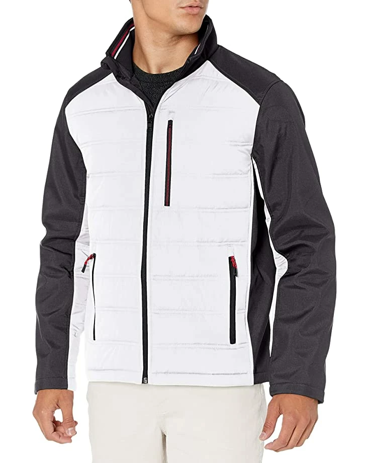 Nautica Men's Mixed Media Softshell | Coats & Outerwear 1 Nautica Men's Mixed Media Softshell | Coats & Outerwear