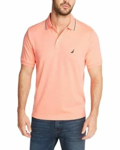 Nautica Men's Classic Fit Short Sleeve Dual Tipped Collar Polo Shirt | Shirts & Tops -Nautica sales 2022 71uhjM8bZUL. AC SR736920