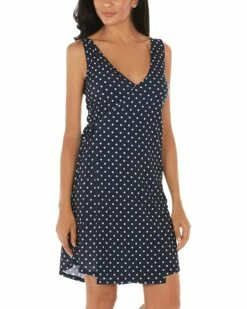 Nautica Dot Dress Cover-Up | Swimwear