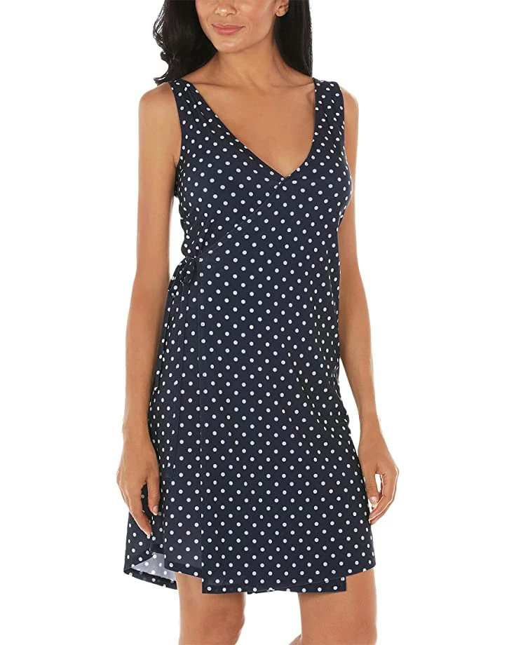 Nautica Dot Dress Cover-Up | Swimwear 1 Nautica Dot Dress Cover-Up | Swimwear