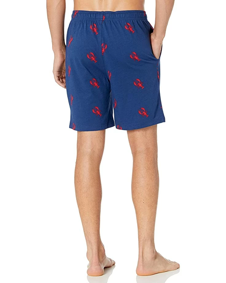 Nautica Men's Soft Knit 100% Cotton Elastic Waistband Sleep Lounge Short | Sleepwear 2 Nautica Men's Soft Knit 100% Cotton Elastic Waistband Sleep Lounge Short | Sleepwear - Image 2