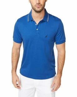 Nautica Men's Slim Fit Short Sleeve Solid Soft Cotton Polo Shirt | Shirts & Tops -Nautica sales 2022 71z689A4zlL. AC SR736920