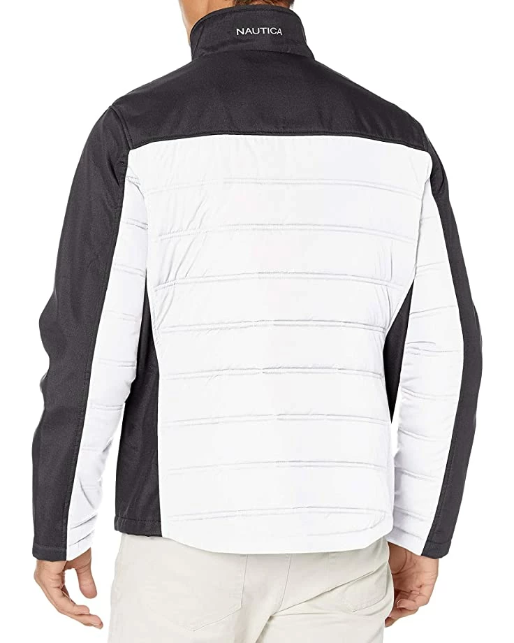 Nautica Men's Mixed Media Softshell | Coats & Outerwear 2 Nautica Men's Mixed Media Softshell | Coats & Outerwear - Image 2
