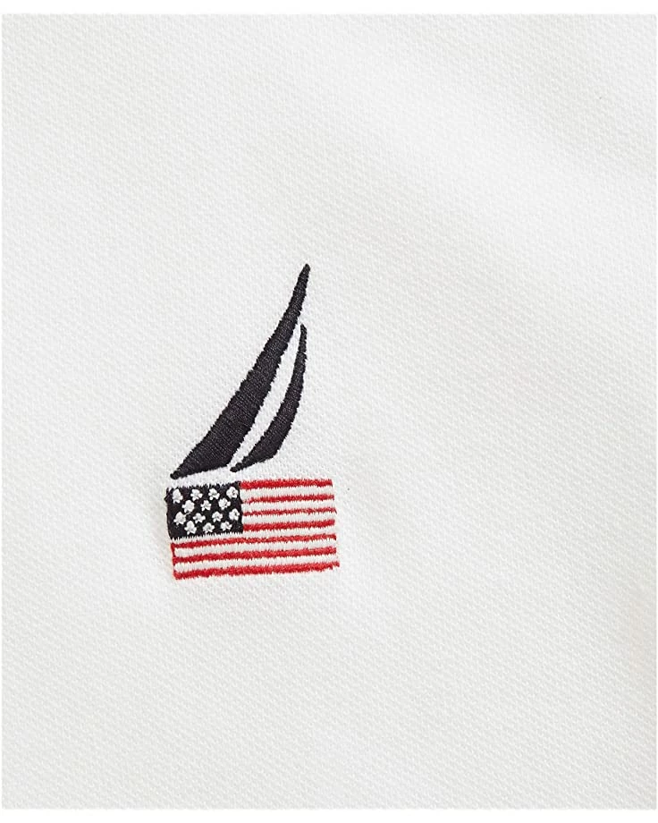 Nautica Men's Short Sleeve American Flag Logo Polo Shirt | Shirts & Tops 3 Nautica Men's Short Sleeve American Flag Logo Polo Shirt | Shirts & Tops - Image 3