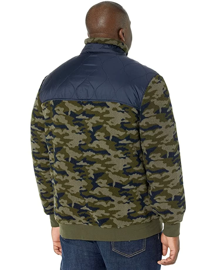 Nautica Big & Tall Big & Tall Quilted Camouflage Sherpa Fleece | Coats & Outerwear 2 Nautica Big & Tall Big & Tall Quilted Camouflage Sherpa Fleece | Coats & Outerwear - Image 2