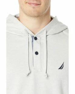 Nautica Partial-Button Hooded T-Shirt | Hoodies & Sweatshirts -Nautica sales 2022 810ShugMcLL. AC SR736920