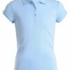 Nautica Girls' School Uniform Short Sleeve Pique Polo | Shirts & Tops