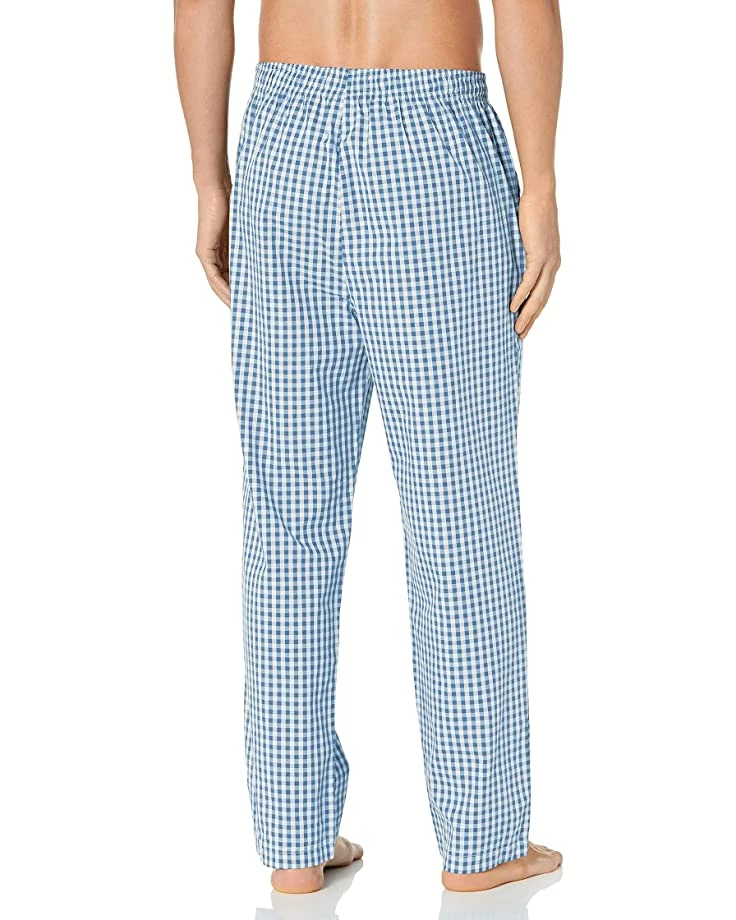 Mens Nautica Men's Soft Woven 100% Cotton Elastic Waistband Sleep Pajama Pant | Sleepwear 2 Mens Nautica Men's Soft Woven 100% Cotton Elastic Waistband Sleep Pajama Pant | Sleepwear - Image 2