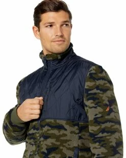 Nautica Quilted Camouflage Sherpa Fleece | Coats & Outerwear -Nautica sales 2022 8196ocEGWVL. AC SR736920
