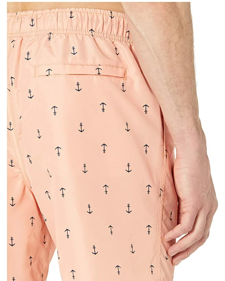 Nautica 8" Anchor Print Swim Shorts | Swimwear 3 Nautica 8" Anchor Print Swim Shorts | Swimwear - Image 3
