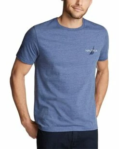 Nautica Men's Short Sleeve Logo Series Graphic Tee | Shirts & Tops