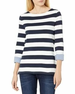 Nautica Women's Boatneck 3/4 Sleeve 100% Cotton Shirt | Shirts & Tops 18 Nautica Women's Boatneck 3/4 Sleeve 100% Cotton Shirt | Shirts & Tops -Nautica sales 2022 81DlAR3sDtL. AC SR736920