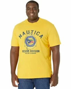 Nautica Big & Tall Big & Tall Sustainably Crafted Graphic T-Shirt | Shirts & Tops