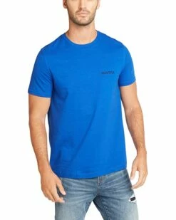 Nautica Men's Short Sleeve Solid Crew Neck T-Shirt | Shirts & Tops -Nautica sales 2022 81Eer rpBaL. AC SR736920