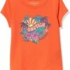Nautica Girls' Short Sleeve Graphic Tee Shirt | Shirts & Tops