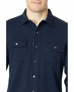 Nautica Snap-Button Overshirt | Shirts & Tops -Nautica sales 2022 81HjxPPMtTL. AC SR736920