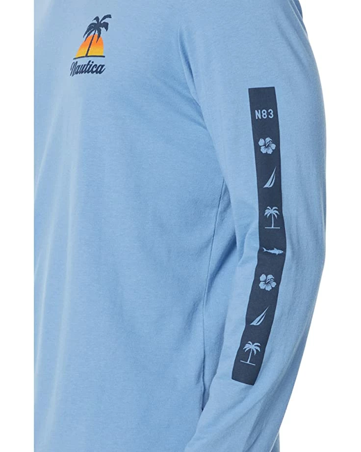 Nautica Sustainably Crafted Graphic Long Sleeve T-Shirt | Shirts & Tops 3 Nautica Sustainably Crafted Graphic Long Sleeve T-Shirt | Shirts & Tops - Image 3