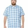 Nautica Big & Tall Big & Tall Classic Fit Plaid Linen Shirt | Shirts & Tops