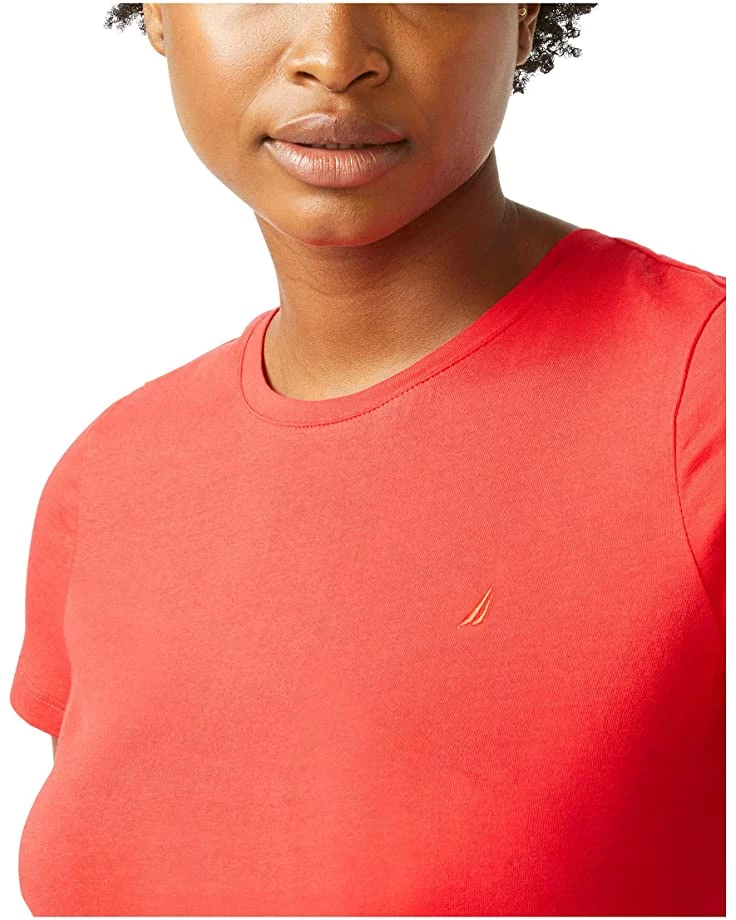 Nautica Women's Classic Fit Crew-Neck J-Class T-Shirt | Shirts & Tops 2 Nautica Women's Classic Fit Crew-Neck J-Class T-Shirt | Shirts & Tops - Image 2