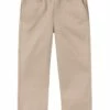 Nautica Boys' School Uniform Flat Front Twill Pant | Pants