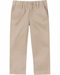 Nautica Boys' School Uniform Flat Front Twill Pant | Pants